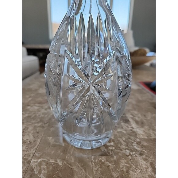 Crystal Decanter, No Stopper - Picture 6 of 6